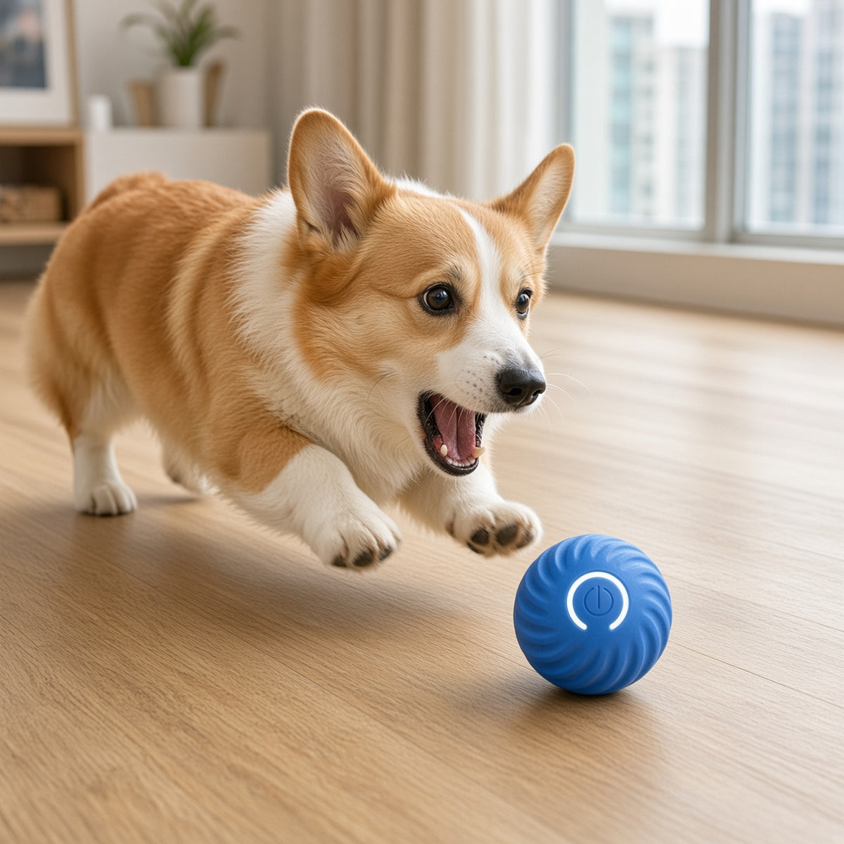 Rechargeable Moving Ball for dogs and cats