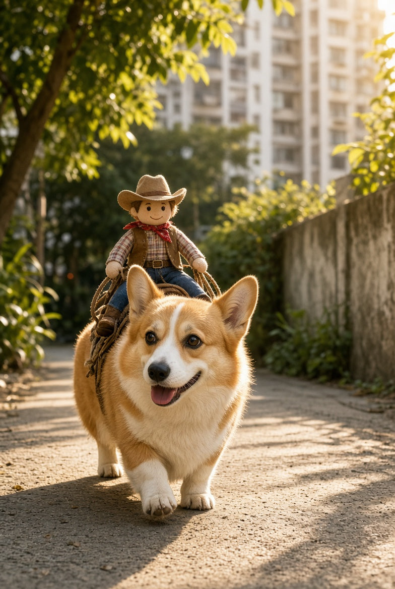 Cowboy Rider Costume for dogs