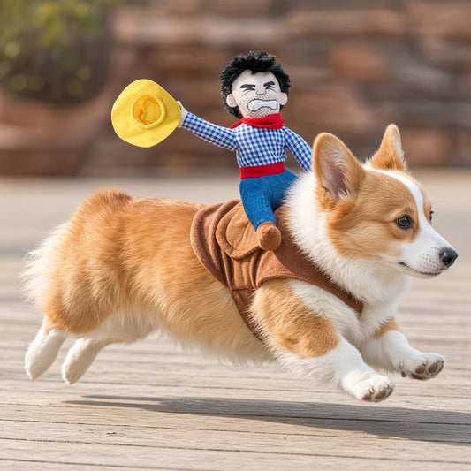 Cowboy Rider Costume for dogs