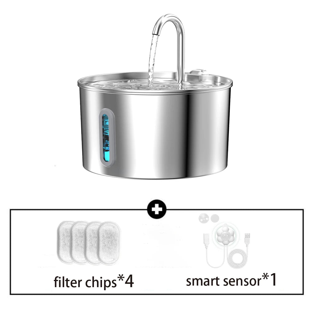 Automatic pet feeder or water fountain
