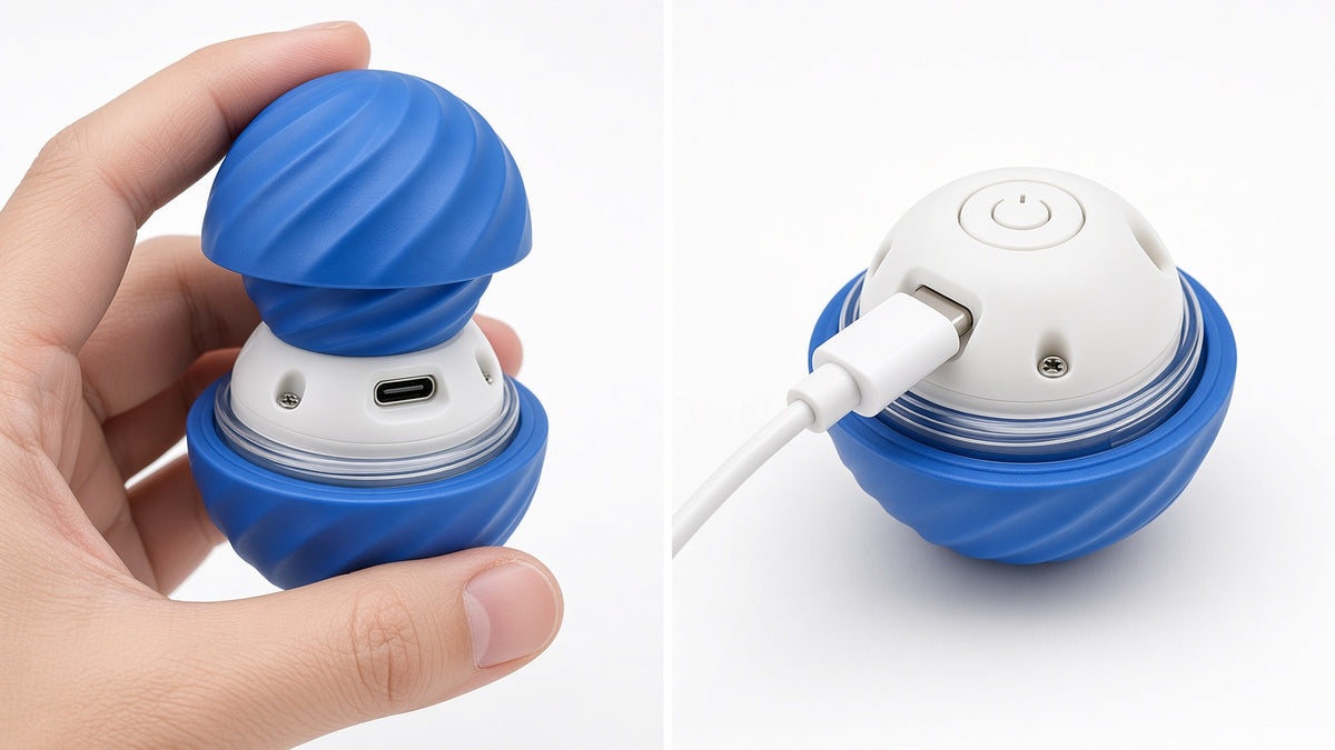 Rechargeable Moving Ball for dogs and cats