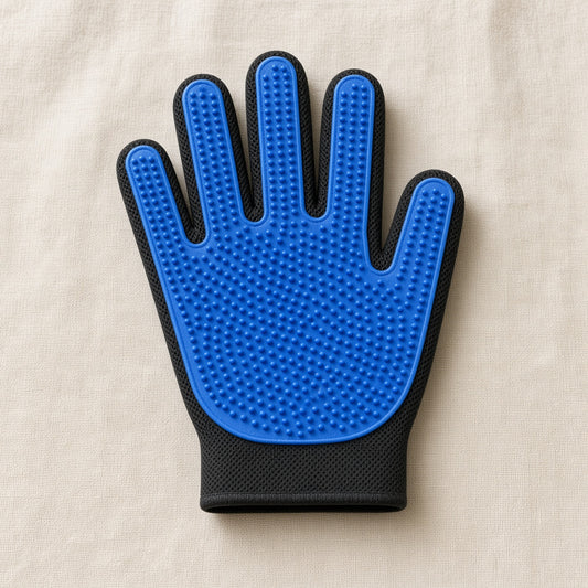 Deshedding Grooming Glove for dogs and cats